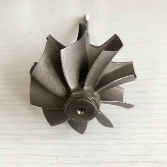 G25-550 G25-660 Reverse 53.85/49.36 mm 9-blade turbine shaft wheel/turbine wheel