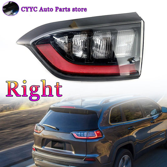 for Jeep Cherokee 2019-2021 1Pcs Right Inner LED Tail Light Rear Brake Stop Lamp