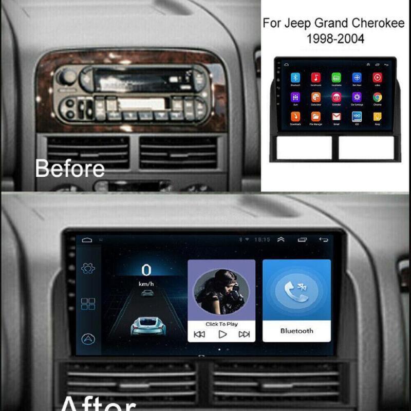 9 Android Car Stereo Radio Navi Player for Jeep Grand Cherokee 1998-2004