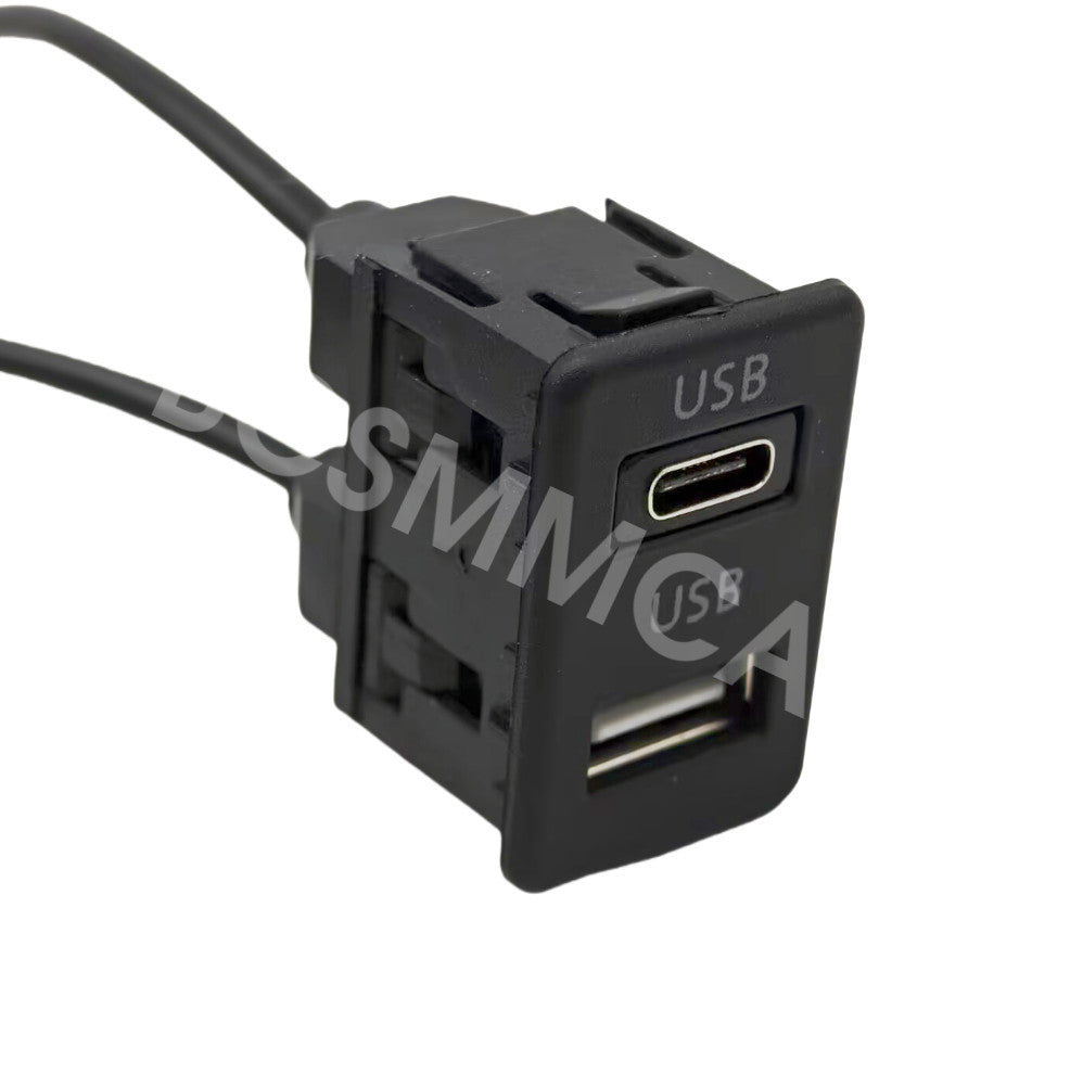 Interface Extension 145cm Cable Adapter 4 Pin 6 Pin Dual USB Port Panel Parts