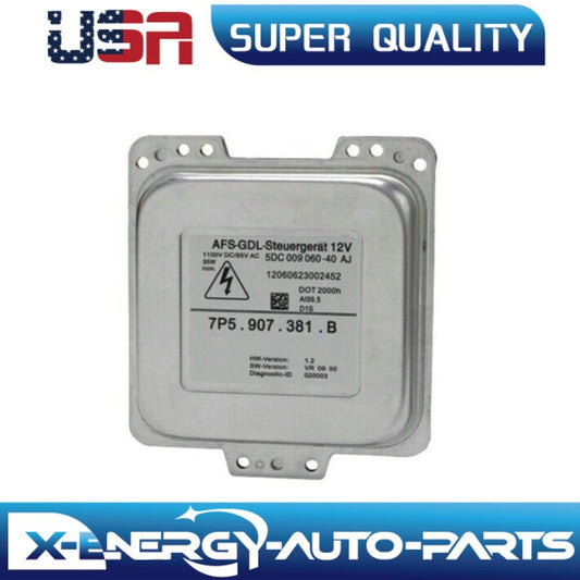 7P5.907.381.B Xenon HID Ballast Control Unit Module for Porsche 7P5907381B New