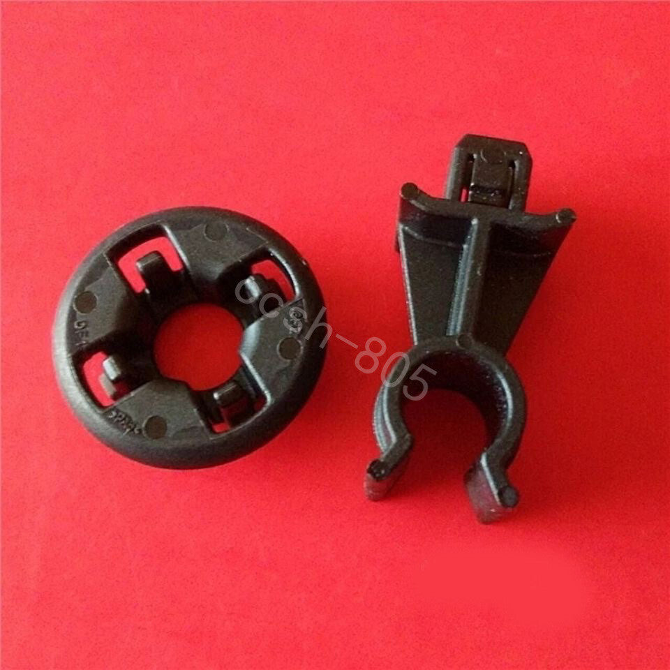 Car Hood Prop Rod Support Clamp Grommet Clips for Nissan