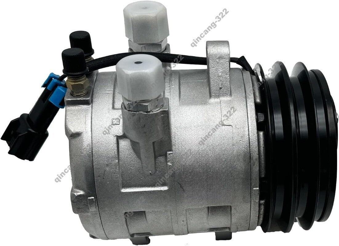 12V AC Compressor 218-6833 for Caterpillar CAT Engine 3024C C3.4 Skid Steer Load