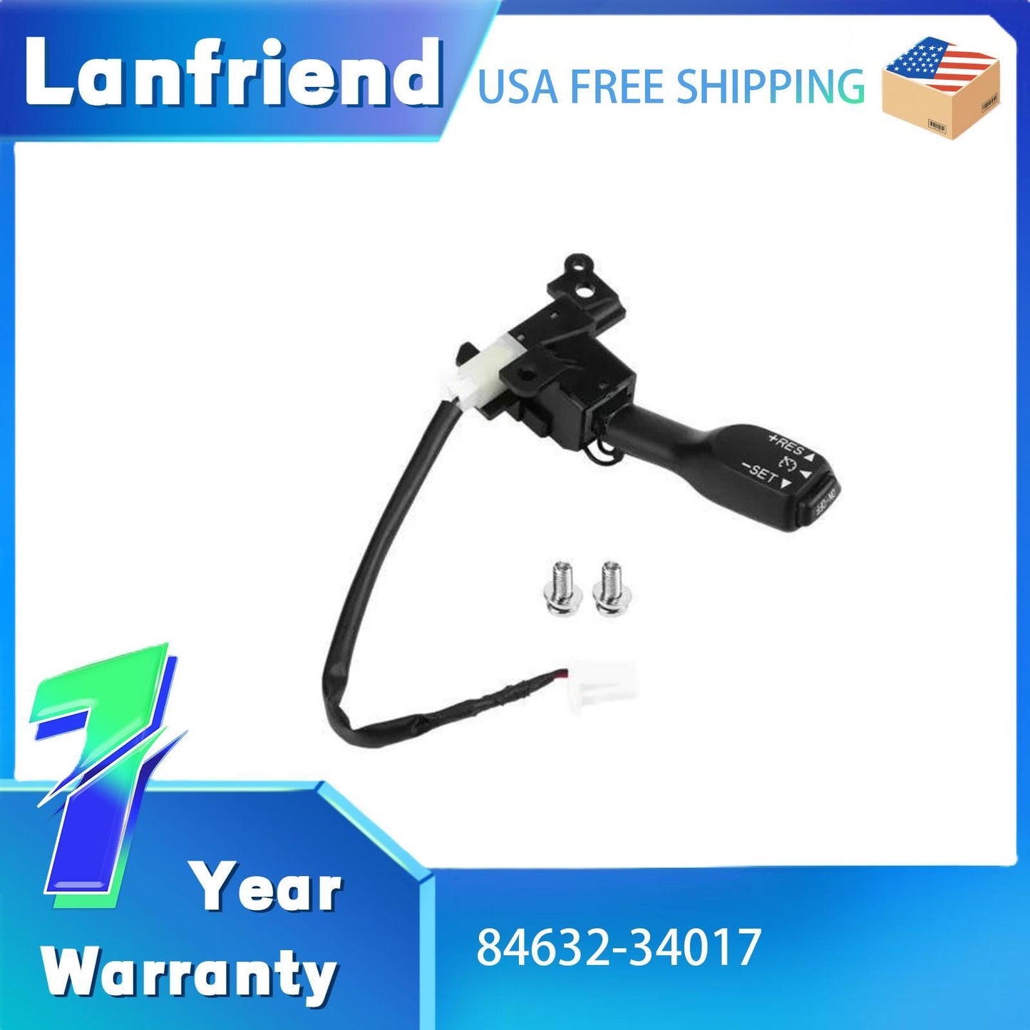 8463234011 Cruise Control Switch Fit for Toyota for Camry for Corolla RAV4 2006-2012