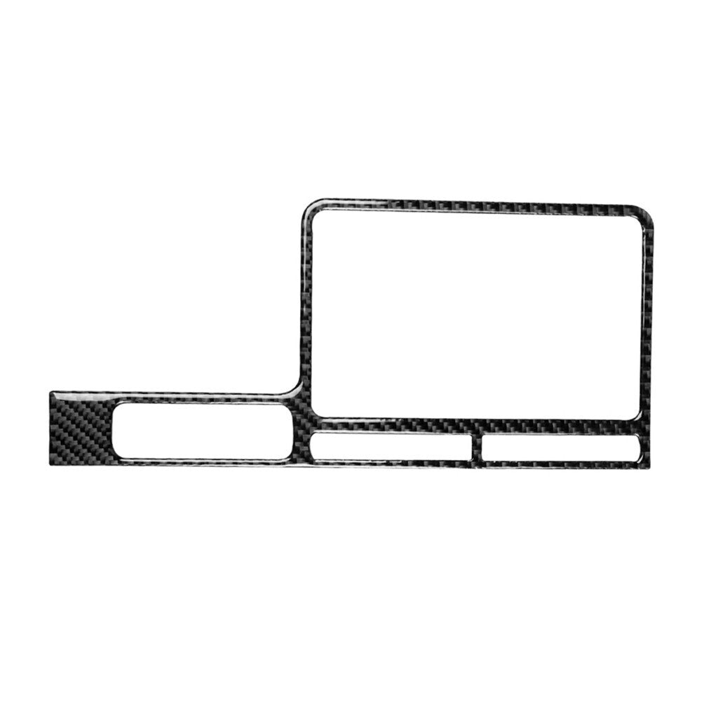 Carbon Fiber Interior Navigation Display Frame Cover Trim for Nissan GT-R R35