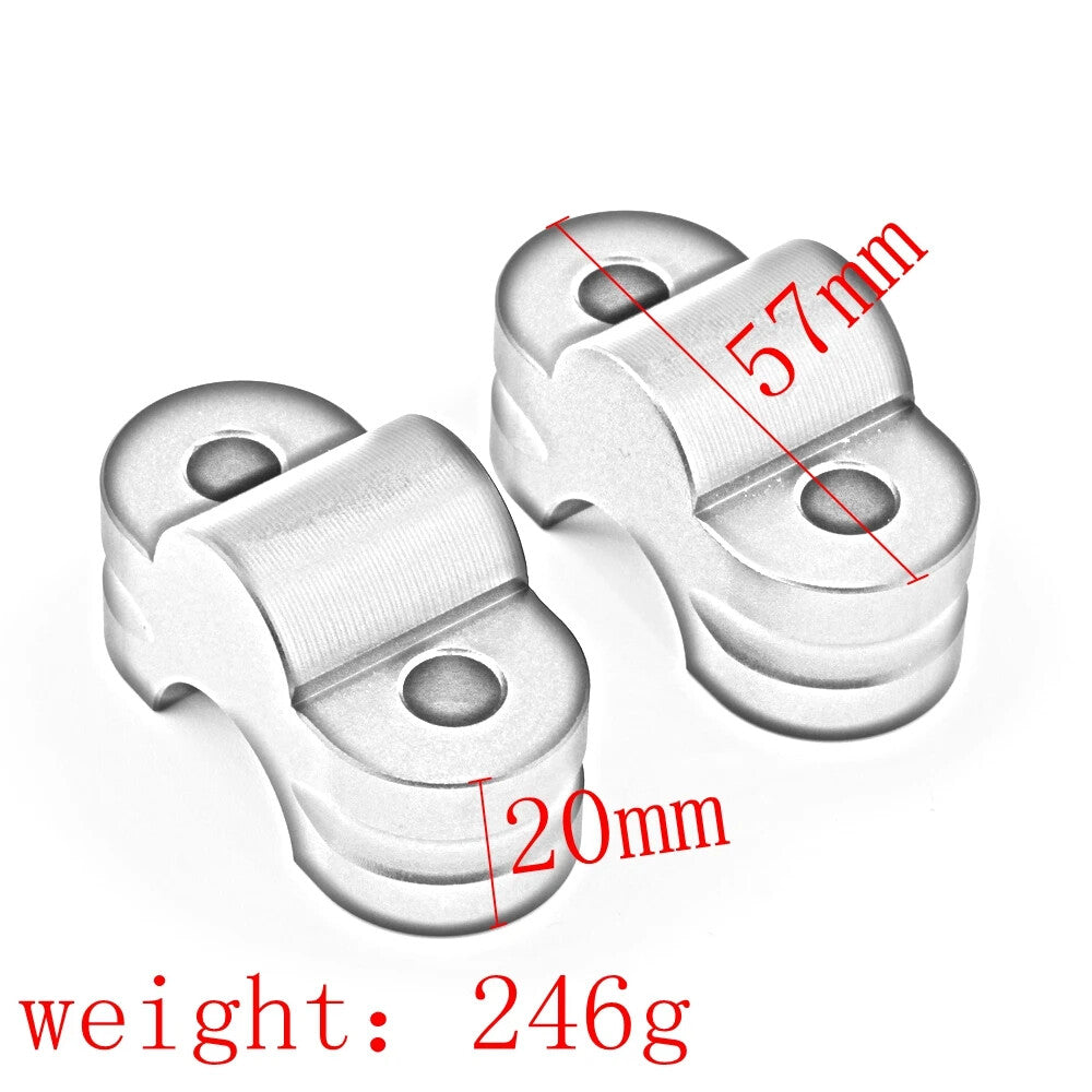 Clamp Raised Extend Handlebar Mount Riser for KAWASAKI Z 900 2020-2023 7/8 22mm