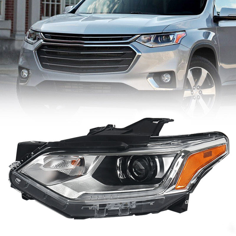 Applicable to 2018-2021 for Chevrolet Traverse HID/Xenon LED DRL Projector Headlight Driver Left Side