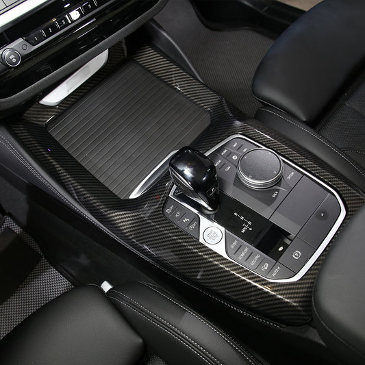 ABS carbon fiber central control motion mode button cover for Corvette C8 20-24