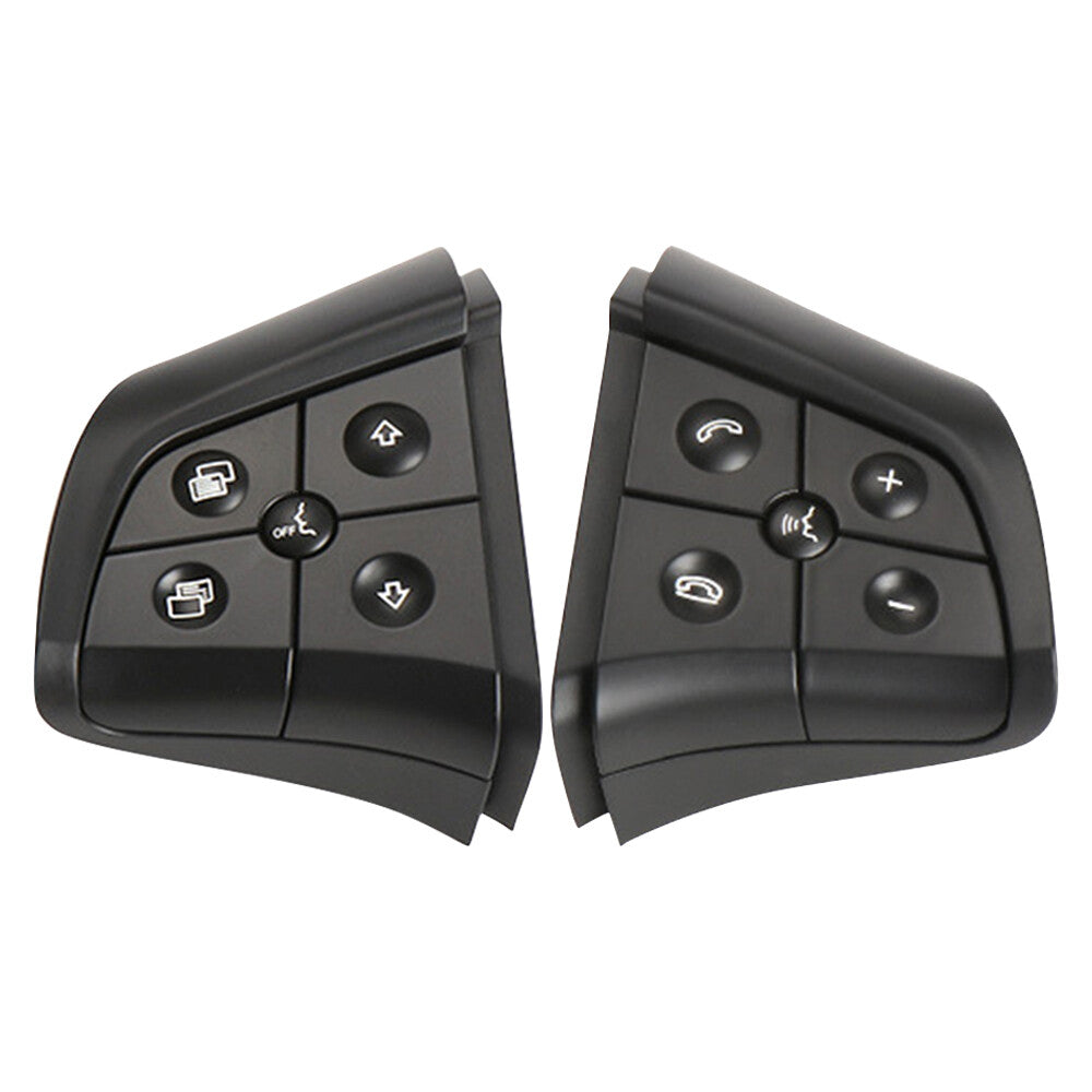 2Pcs For W164 B R ML GL CLass 2006-2009 5 Buttons Steering Wheel Control Switch