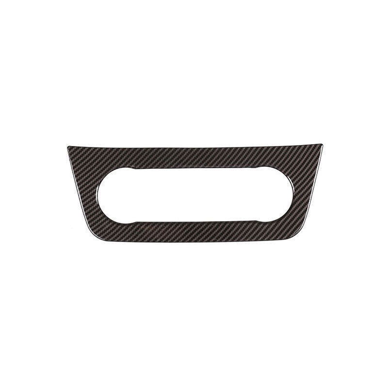 1P Central Console AC Switch Panel Trim Carbon Fiber for Benz GLS GLE 2016-2019