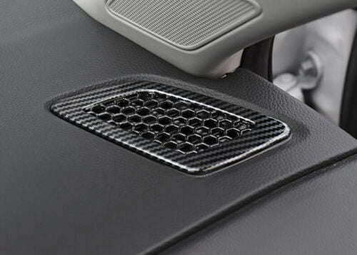 For 2023-24 for Honda CR-V CRV Carbon Fiber ABS Dashboard Air Vent Outlet Cover Trim