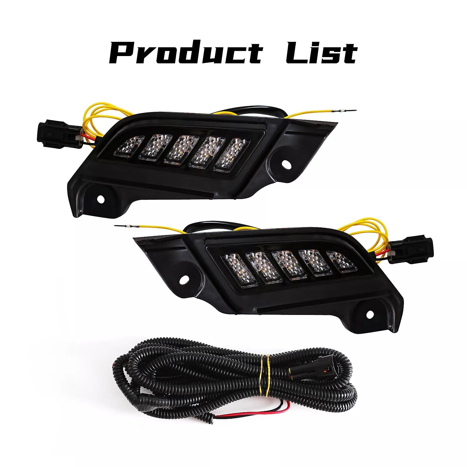 LED daytime running lights and side lights are suitable for 2012-2015 for Toyota Tacoma models.
