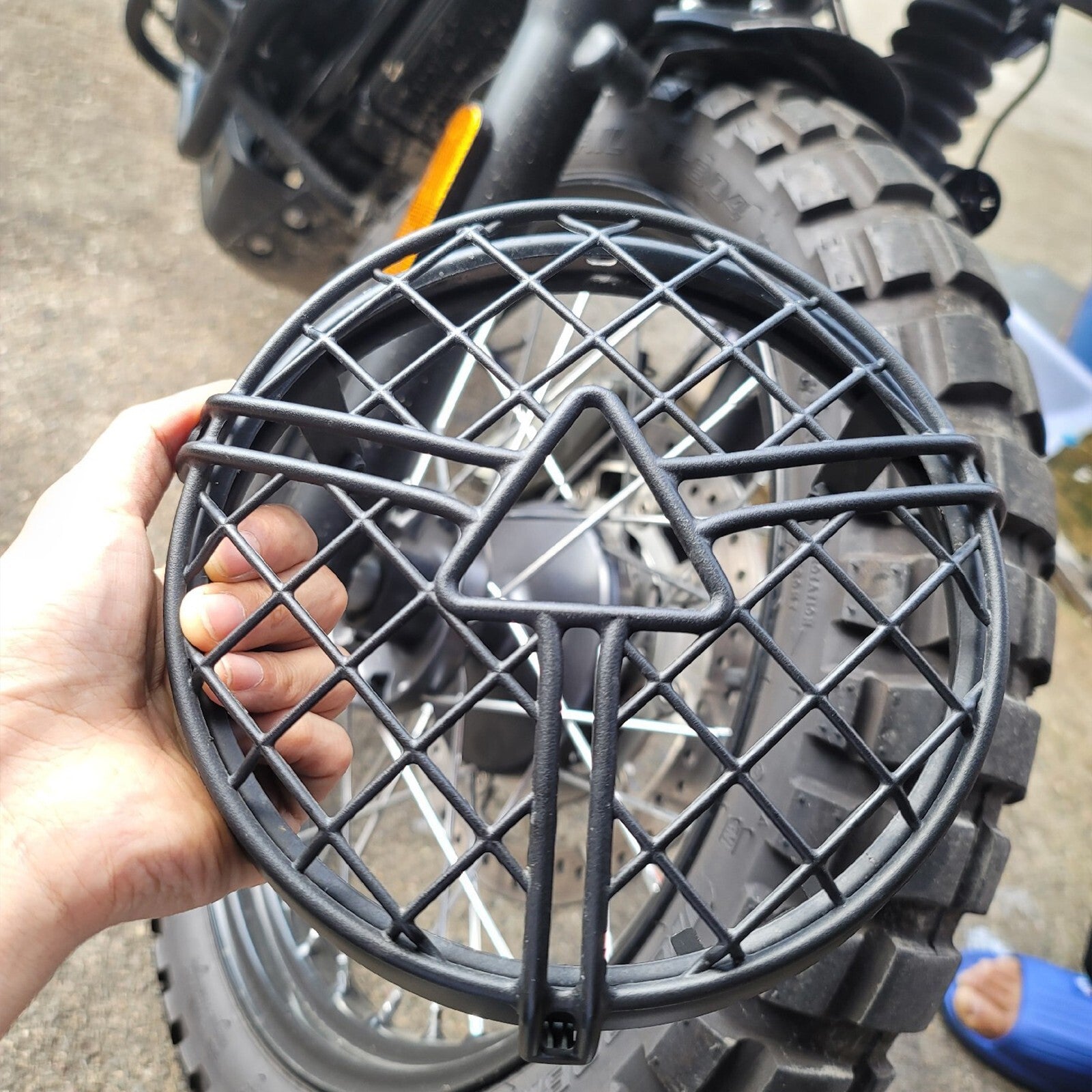 Fit for Triumph Speed Twin 900 Speed 400 Motorcycle Headlight Protection Grill