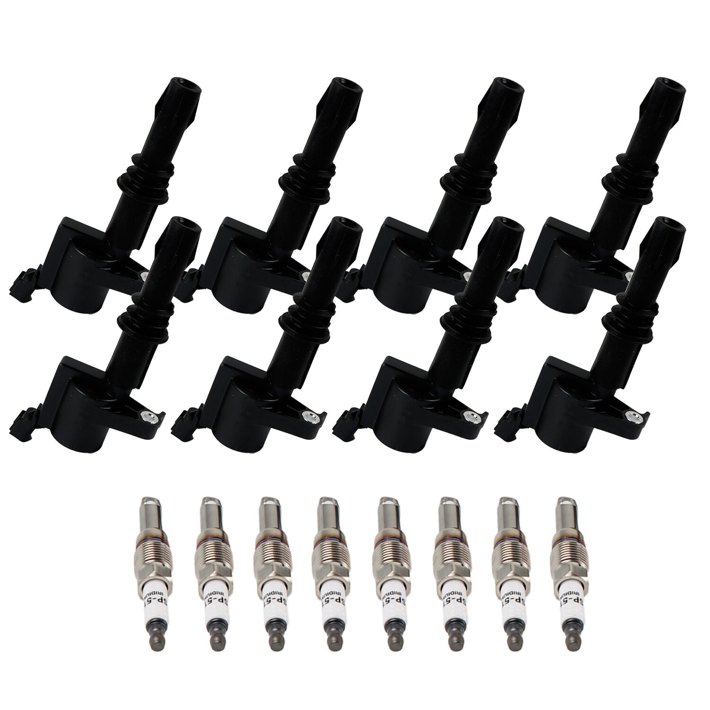 8X Ignition Coil + 8X Spark Plug for Ford F150 Expedition 2004-2008 5.4L FD508