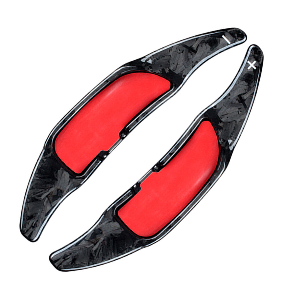 Forged Carbon Fiber Steering Wheel Paddle Shifter Extension for Benz A45 C63