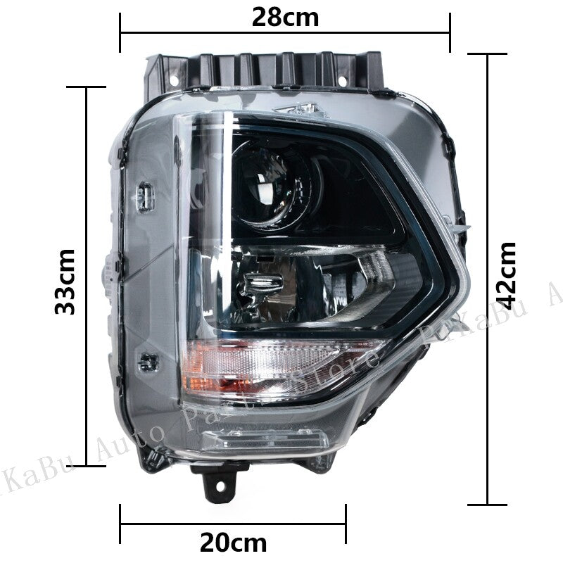 Left Headlight Assembly Front Fog Light for Hyundai Santa Fe 2019 2020 Halogen