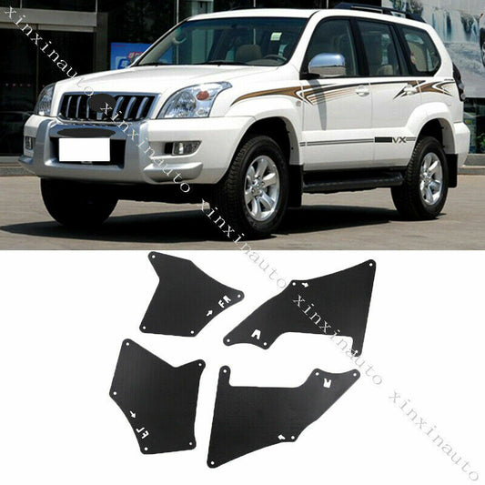 4X Front Fender Liner Splash Guard for Toyota for Land Cruiser Prado FJ120 2003-2009