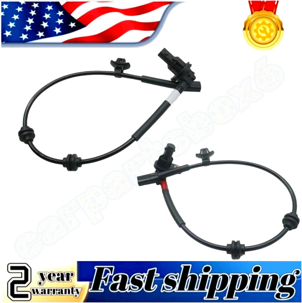 4-piece set of rear, front, left, and right ABS wheel sensors for Hyundai for Genesis Coupe 2008-2016