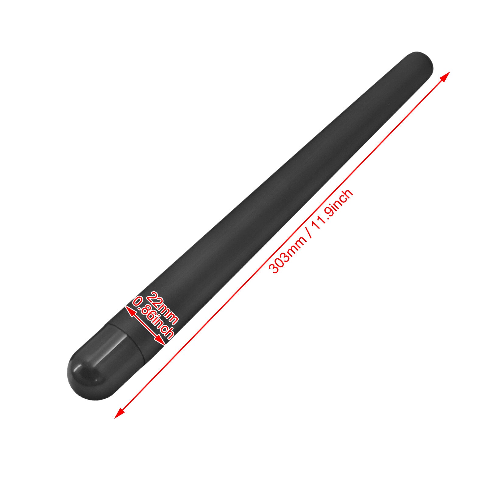 Motorcycle Universal 7/8 22mm Black CNC Adjustable Handle Bar Clip On Ons Fork