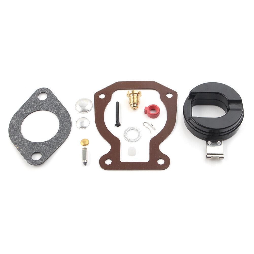 Carburetor Carb Kit w/ Float fit Johnson Evinrude 9.9 HP 15 HP 1974-1988 398453