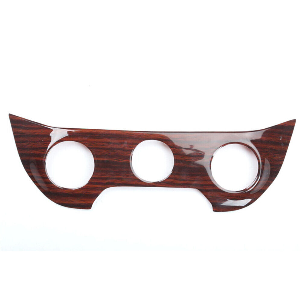 Car Console AC Switch Control Panel Trim Fit for Hyundai IX25 2015-2019 Red Wood
