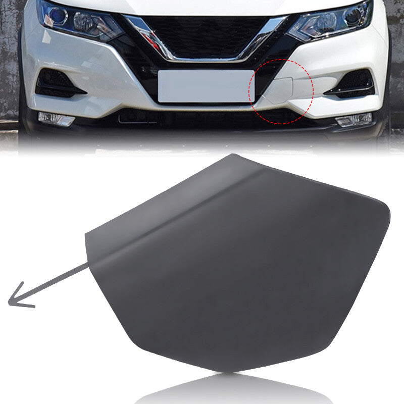 For 2020-2023 for Nissan Sentra Front Bumper Tow Eye Bracket Hook Cover Cap 2022