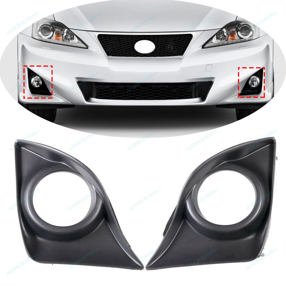 Front Fog Driving Light Cover Grille for Lexus IS250 IS350 2011-2013 2pcs RHLH