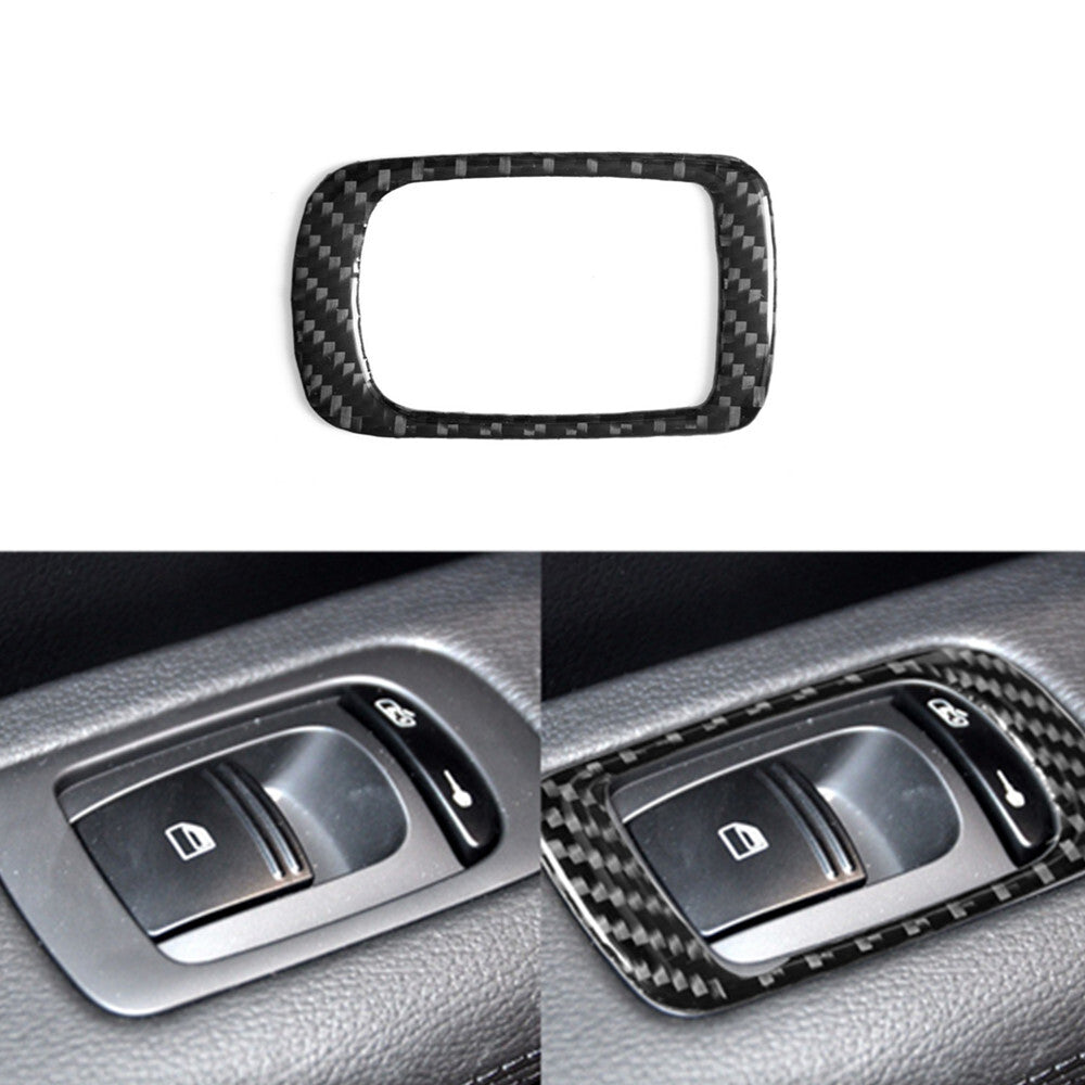 Carbon Fiber Cp-pilot Window Switch Cover Trim for Porsche for Cayenne 2003-2010