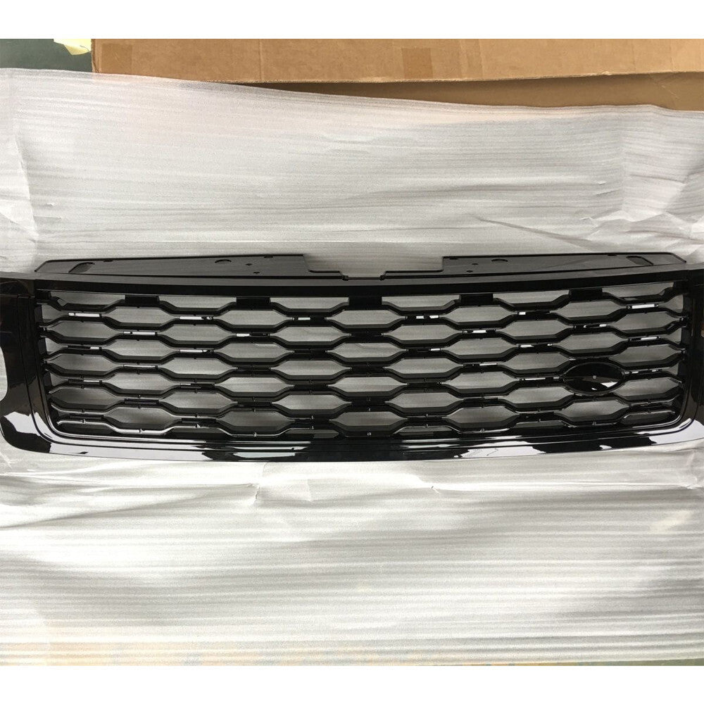 Front Grill Bumper Mesh Grille Fit for Range Rover Vogue L405 2018-22 All Black