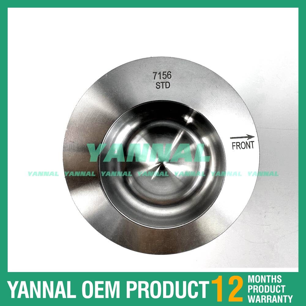 6-piece piston kit for 6BT-7156 engine parts