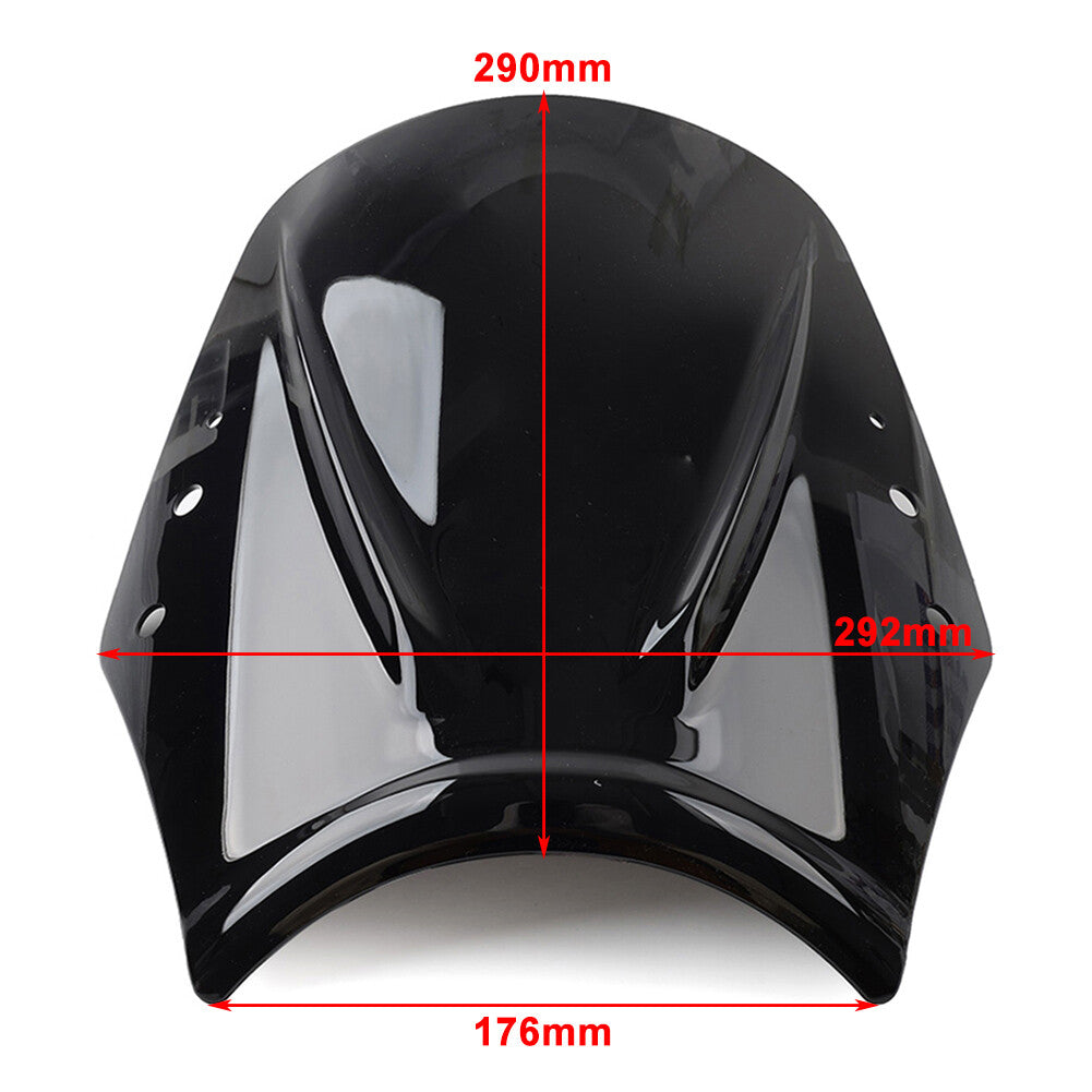 Windshield Wind Screen Deflector Wind Shield Universal Motorcycle