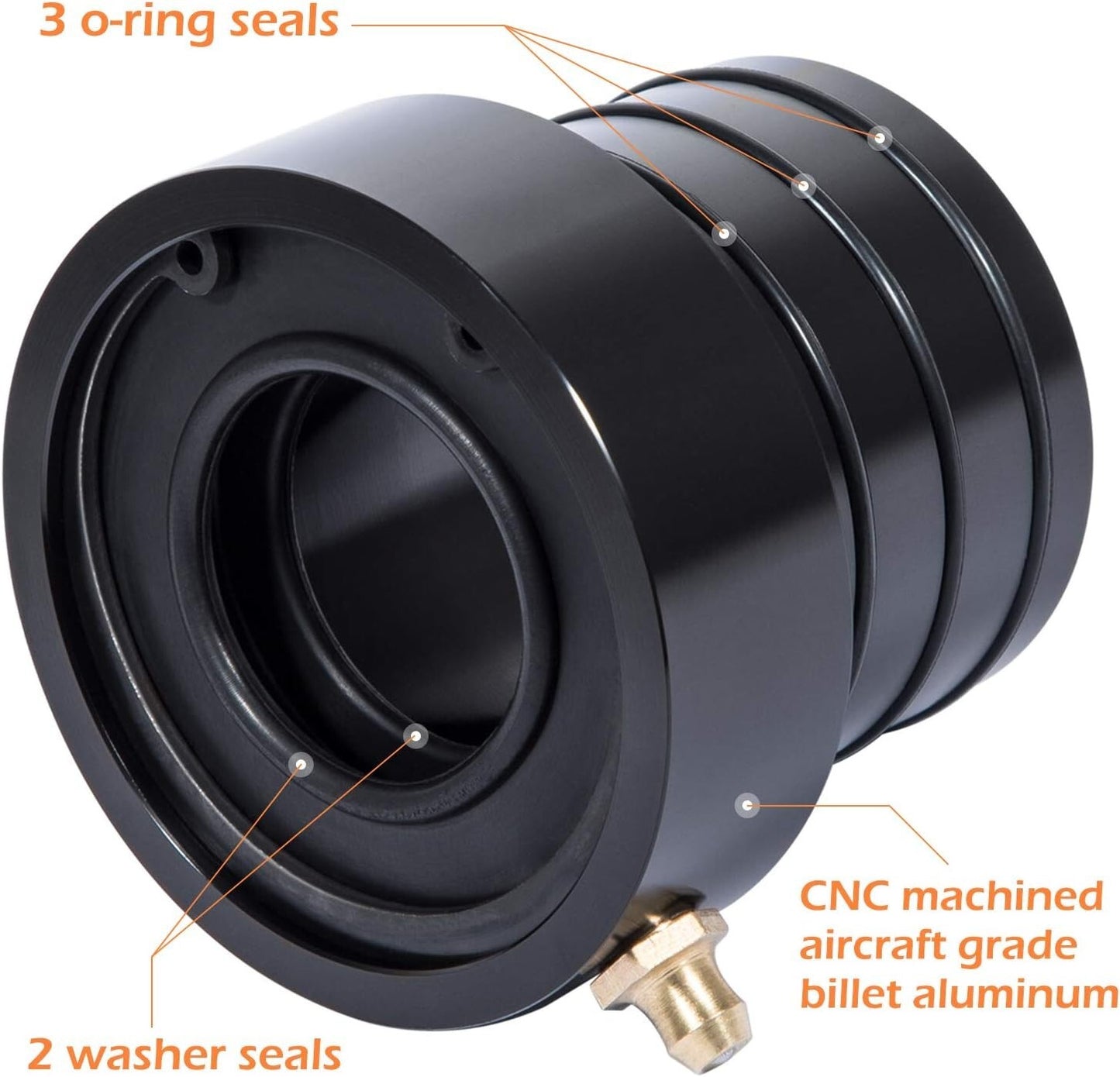 MG21103 Dana 30/44 Front Axle Tube Seal Pair Fit for Jeep Cherokee 1984-2001