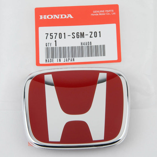 style, red back, 75701S6MZ01 EMBLEM, suitable for CIVIC JAZZ INTEGRA, type R