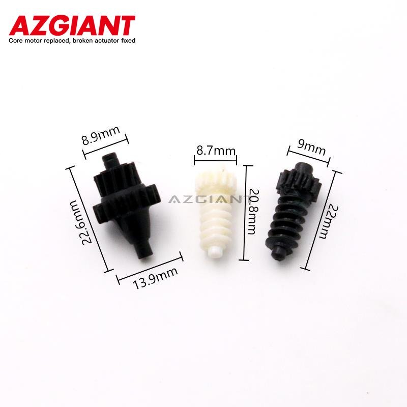 Side mirror adjustment motor gear kit for Mercedes W164 ML500 ML350 2006 - 2008
