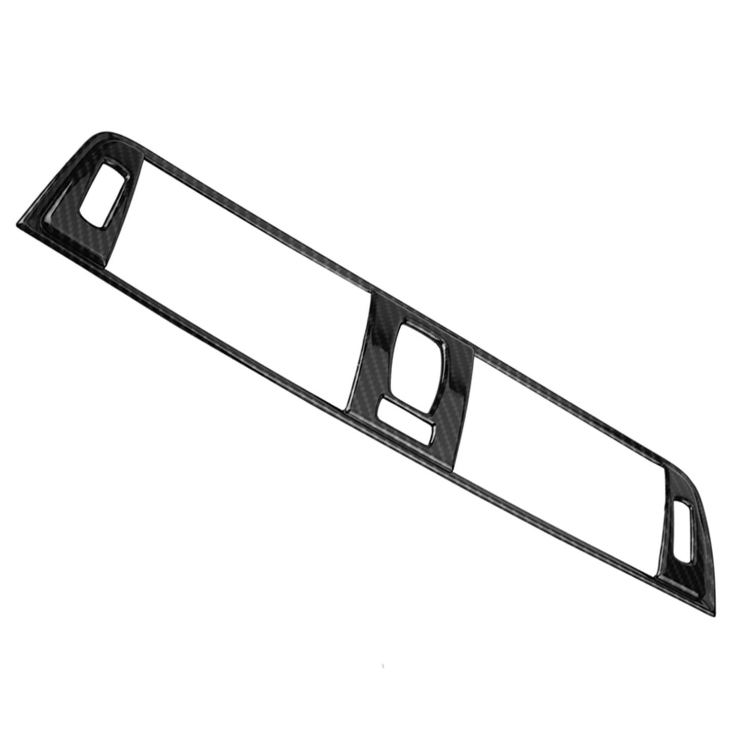 Hot Carbon Fiber Style Console Air Conditioning Vent Cover Trim For 3 Series F30