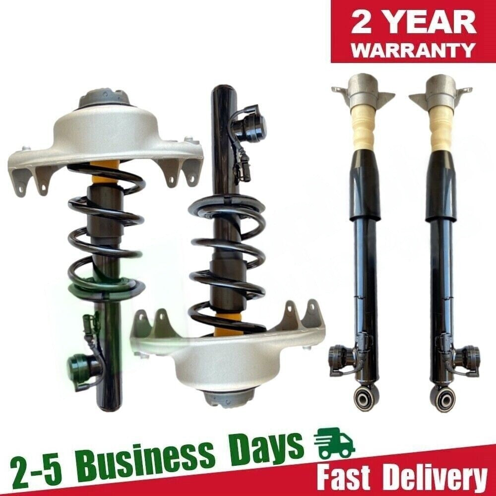 4x Front Rear Shock Struts Assys for Cadillac CTS RWD 3.6L w/ Electric 2015-2019