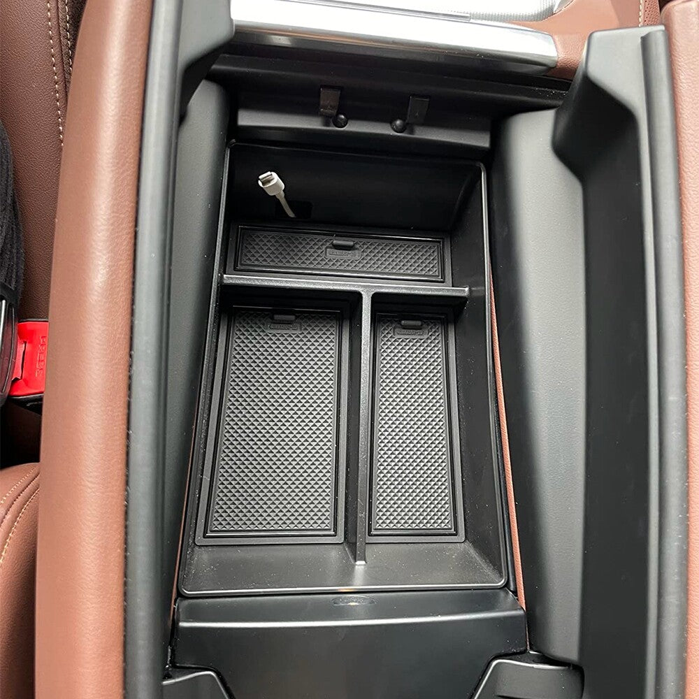 Car Console Storage Box for BMW X7 G07 X6 G06 X5 G05 2020-2025 Storage Organizer