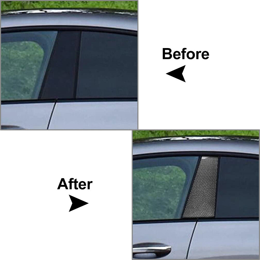 Car Exterior Door Window B Pillar Post Cover Trim for Mercedes-Benz CLA Class
