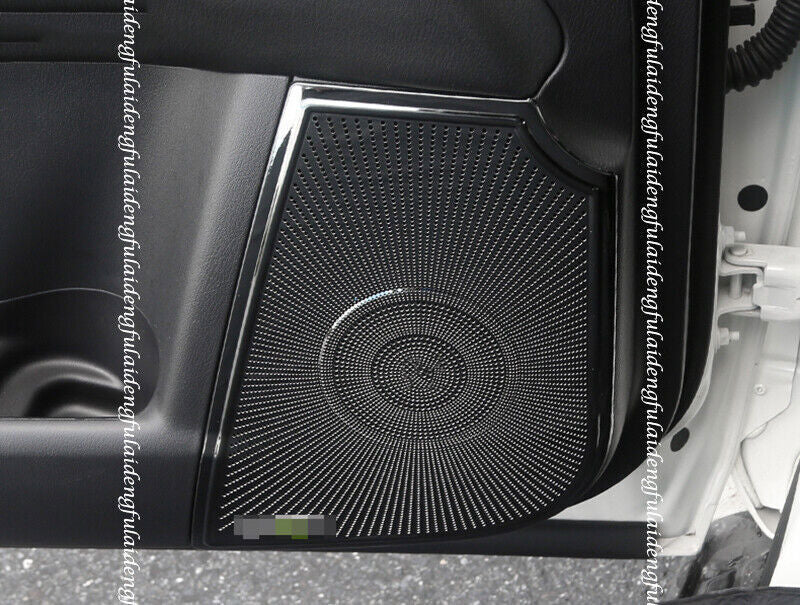 Car Door Stereo Speaker Audio Sound Cover Trim for Nissan Patrol Y62 2013-2019