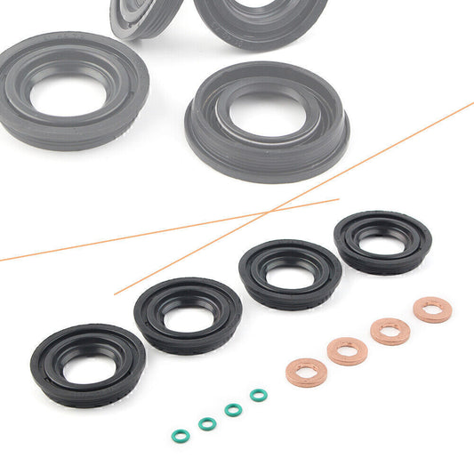 Fuel Injector Seal Kit Washer OringFit for Ford Transist MK7 for Land Rover Defemder