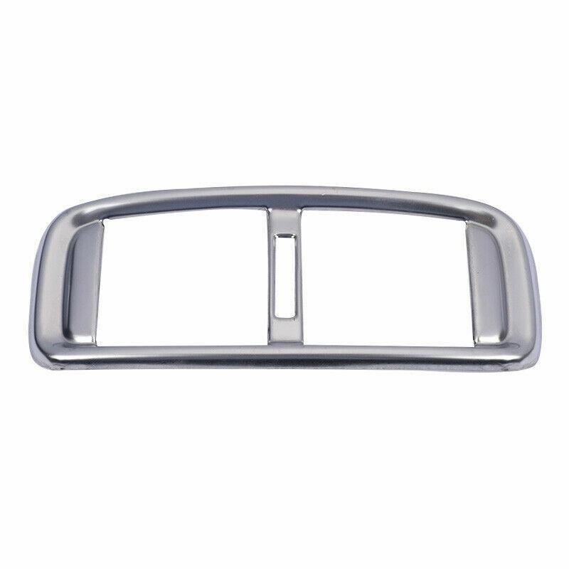 for Honda CRV CR-V 2017-2022 Silver Steel Back Row Air Outlet Vent Cover Trim 1
