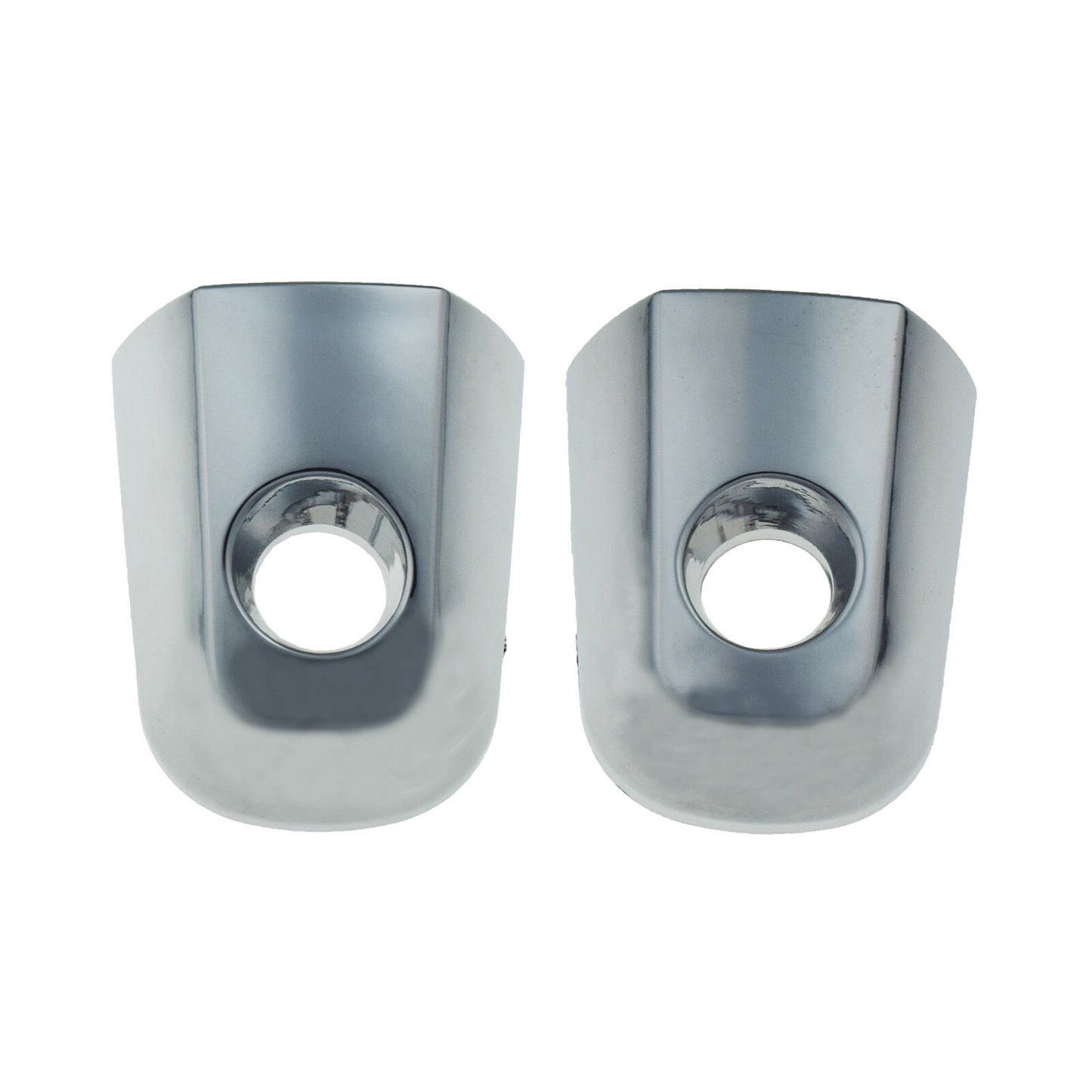 Front LH and right-hand exterior door handle cover with keyhole (pair) for Mitsubishi Montero L200