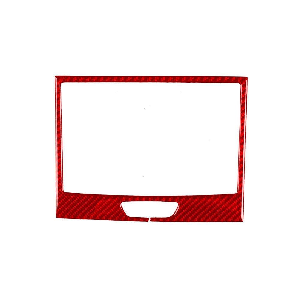 Carbon Fiber for Navigator GPS Panel Cover Trim for Ford Ranger Sport 2015-2022 22