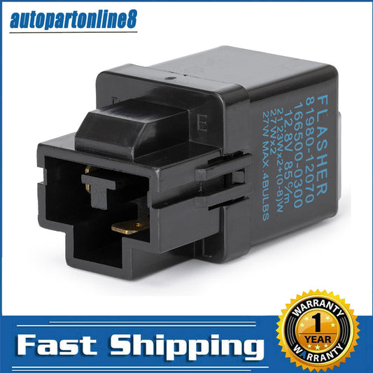 3-pin hazard relay with turn signals and flashing lights 81980-12070 is suitable for Toyota RAV4 for Sienna and for Lexus .