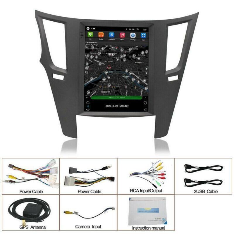 Android 10.1 Car Radio GPS Vertical 9.7 INCH MP5 For 09-14 for Subaru Outback Legacy