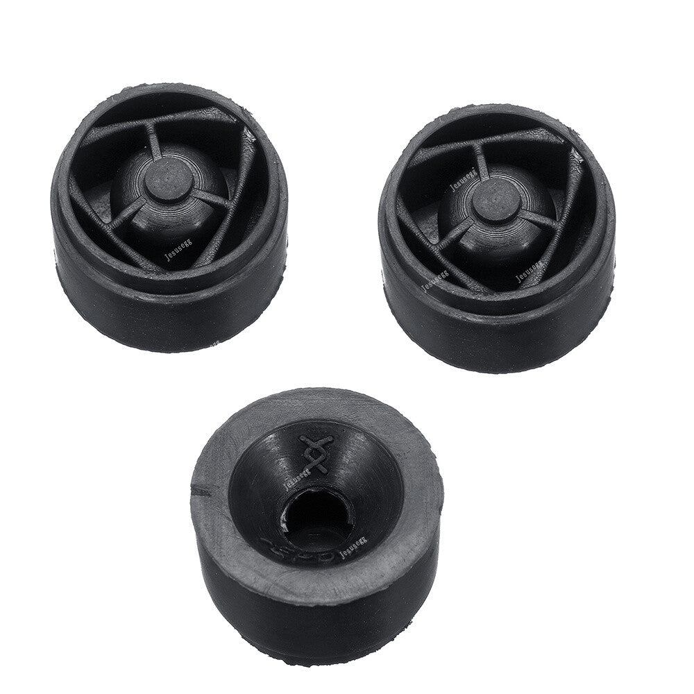 Set of 3 Rubber Engine Protective Cover Rubber Buffer Gasket for Ford Focus MK2