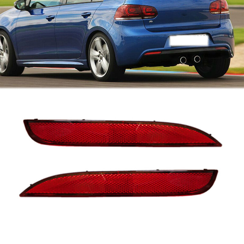 Rear Corner Reflector False Light Brake Lamp for VW for Golf 6 MK6 R20 2009-2013