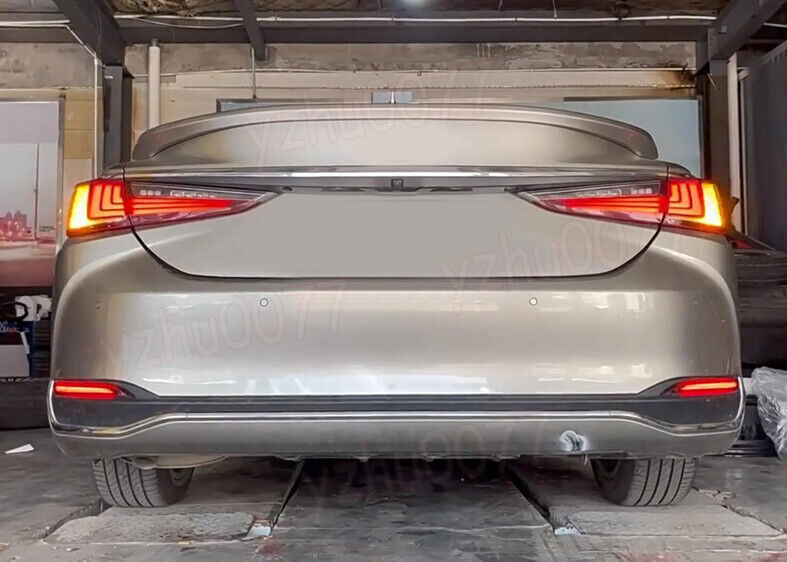 for Lexus for ES 2019-2023 LED Rear Bumper Fog Lights Brake Lights Turn Lamp Replace