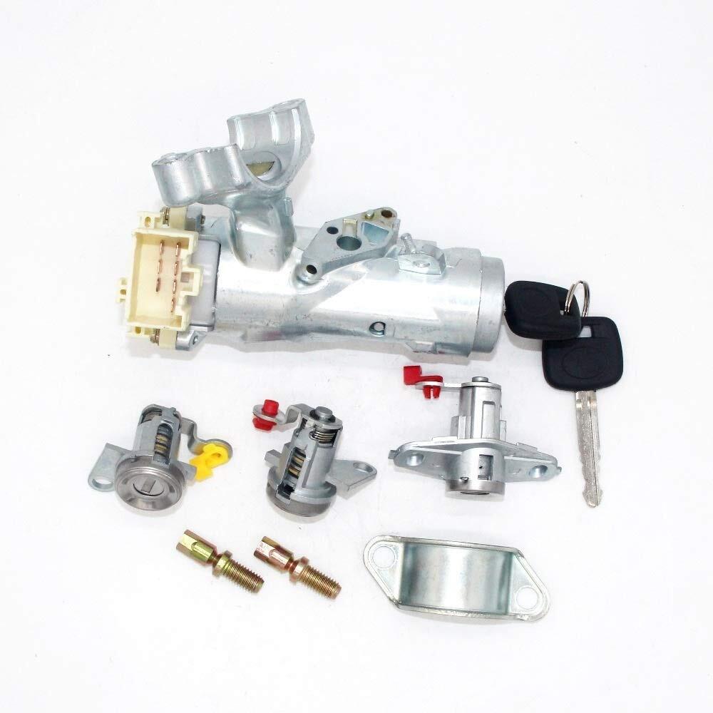 Complete Set Ignition Door Trunk Lock Barrel Cylinder for Toyota for Corolla AE110