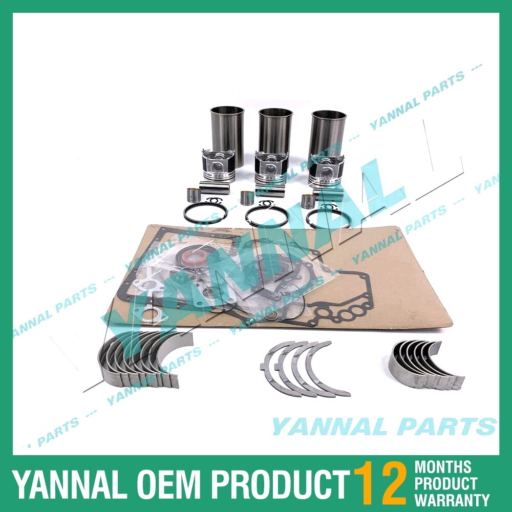 3AE1 Overhaul and Rebuild Kit with Full Washer Bearing Kit for Isuzu Engines